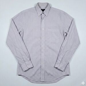 Men's Lilac Striped Button Down